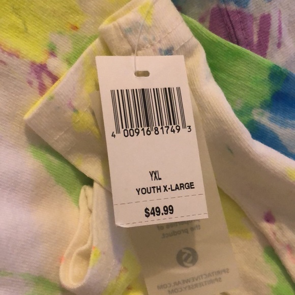 Authentic Disneyland splatter Kids Spirit Jersey - Picture 5 of 5